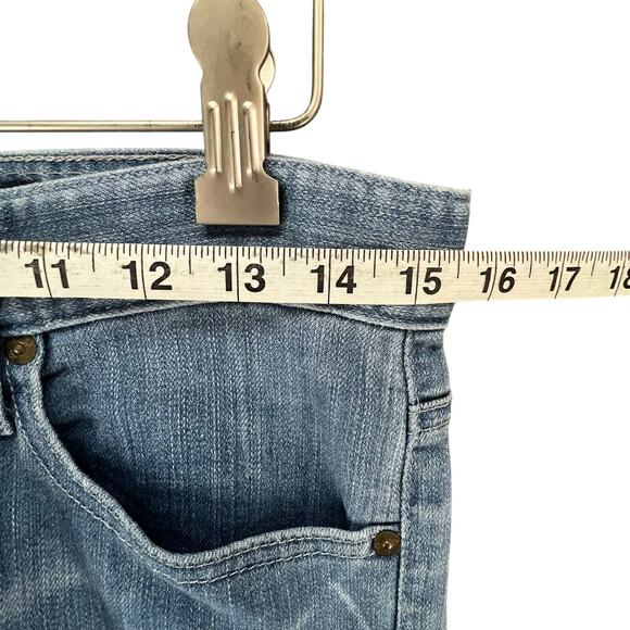 Adriano Goldschmied Farrah Jeans Womens 29 Blue 70s Bell Bottom Denim Retro USA - Picture 7 of 16